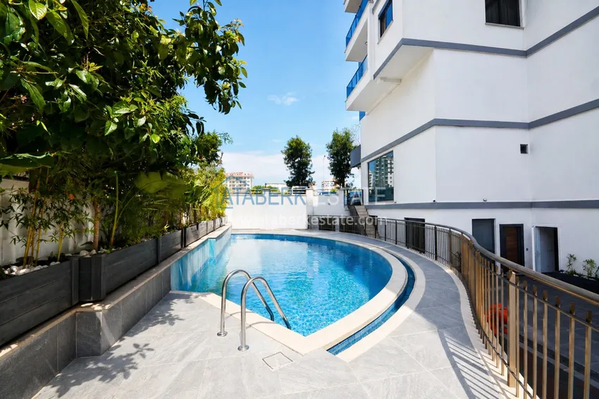 Apartament 1+1 57 m² z widokiem na morze w Mahmutlar - nowoczesny kompleks mieszkalny 9 