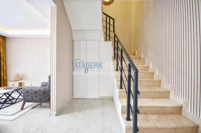 Kupuj  Penthouse duplex 2+1 w Mahmutlar - umeblowany i z widokiem na góry, w pobliżu centrum 2 