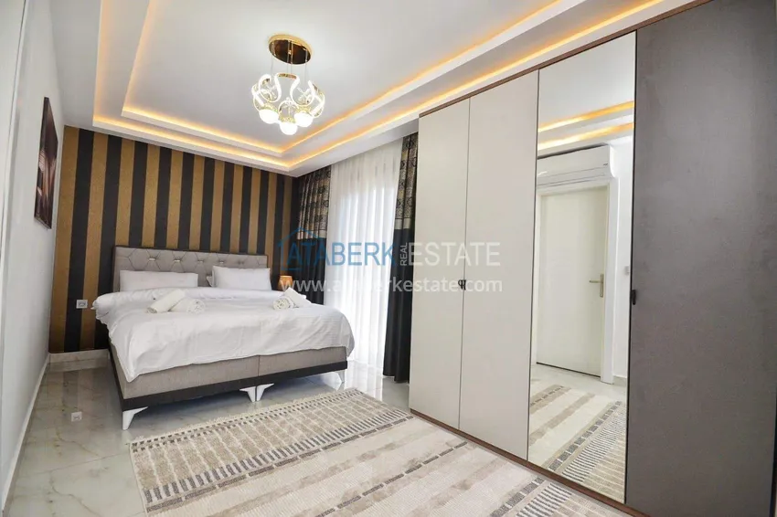 Kupuj  Penthouse duplex 2+1 w Mahmutlar - umeblowany i z widokiem na góry, w pobliżu centrum 24 