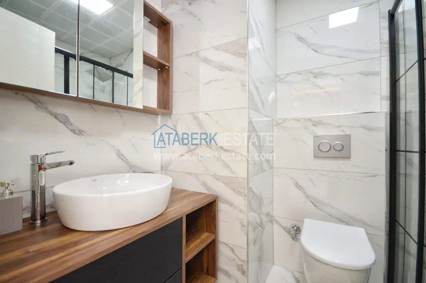 Kupuj  Penthouse duplex 2+1 w Mahmutlar - umeblowany i z widokiem na góry, w pobliżu centrum 28 