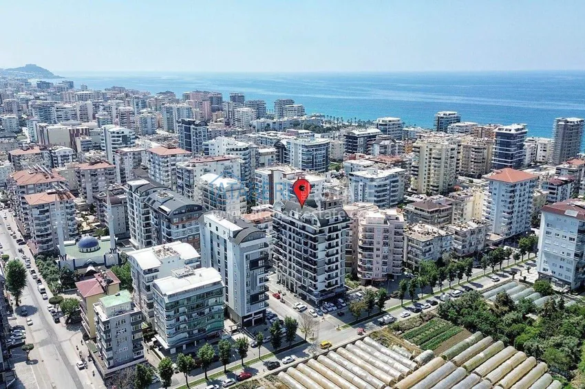 Penthouse duplex 2+1 w Mahmutlar - umeblowany i z widokiem na góry, w pobliżu centrum 2 