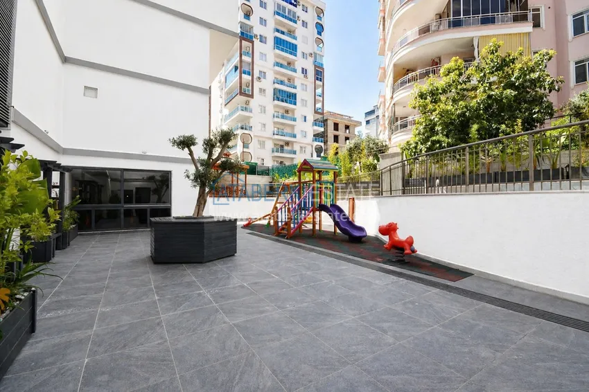 Apartament 1+1 57 m² z widokiem na morze w Mahmutlar - nowoczesny kompleks mieszkalny 10 