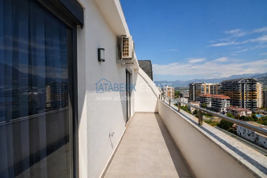 Kupuj  Penthouse duplex 2+1 w Mahmutlar - umeblowany i z widokiem na góry, w pobliżu centrum 37 