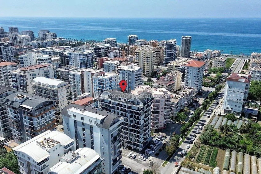 Penthouse duplex 2+1 w Mahmutlar - umeblowany i z widokiem na góry, w pobliżu centrum 3 