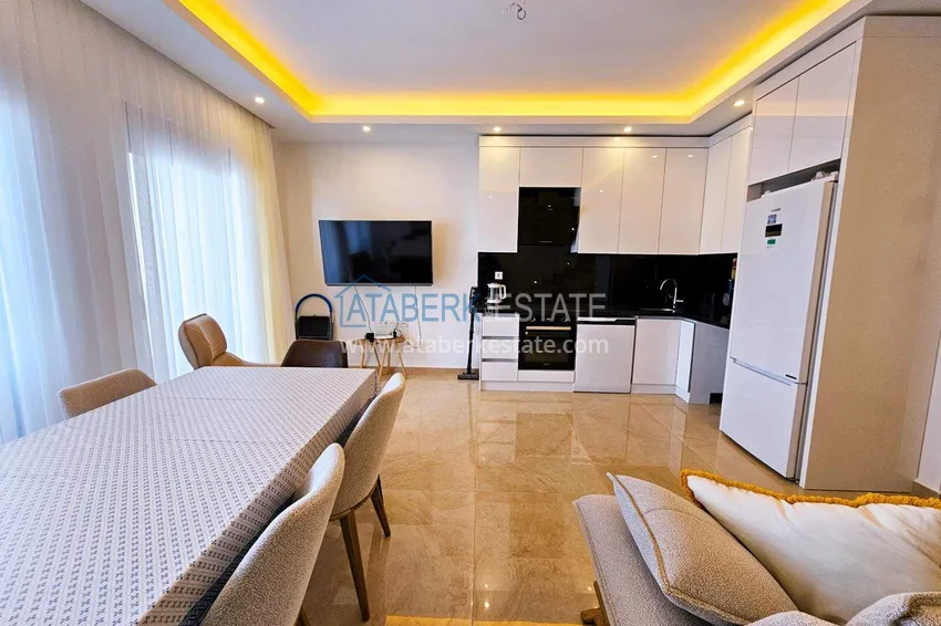 Kupuj  Dwupoziomowy penthouse 2+1 w Mahmutlar — meble, widok na morze i góry, kompleks z obsługą hotelową 3 