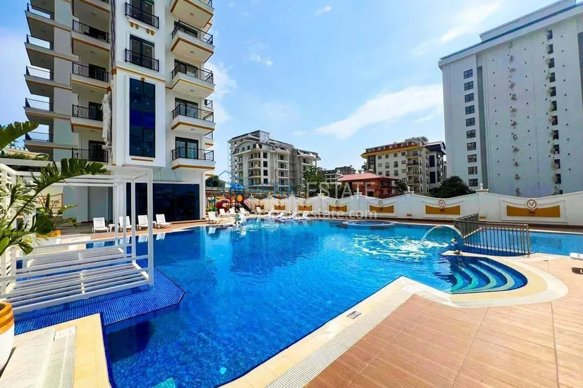 Gorąca oferta: 1+1 apartament w Mahmutlar - strona południowa, centrum dzielnicy 4 