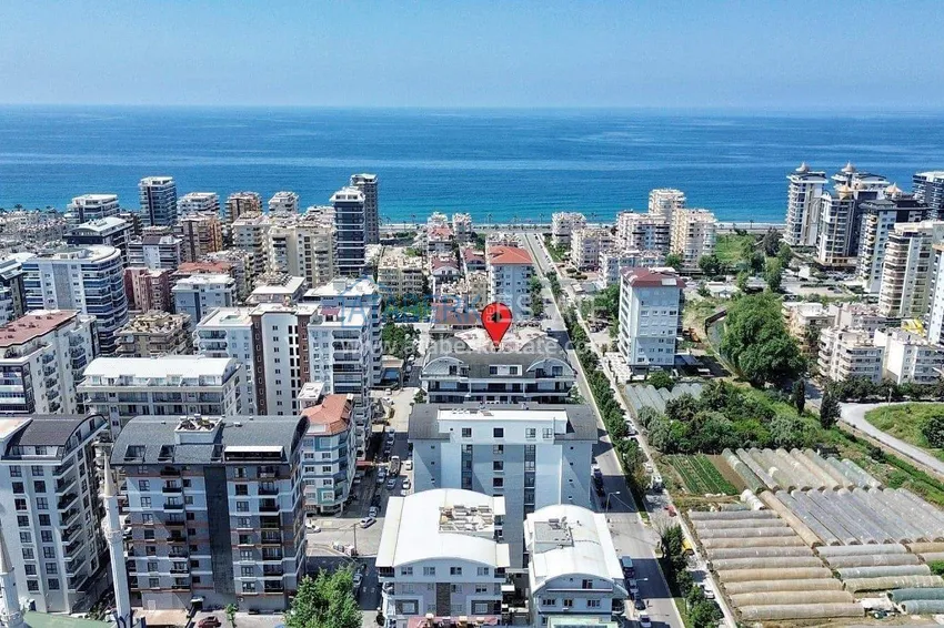 Apartament 1+1 57 m² z widokiem na morze w Mahmutlar - nowoczesny kompleks mieszkalny 4 