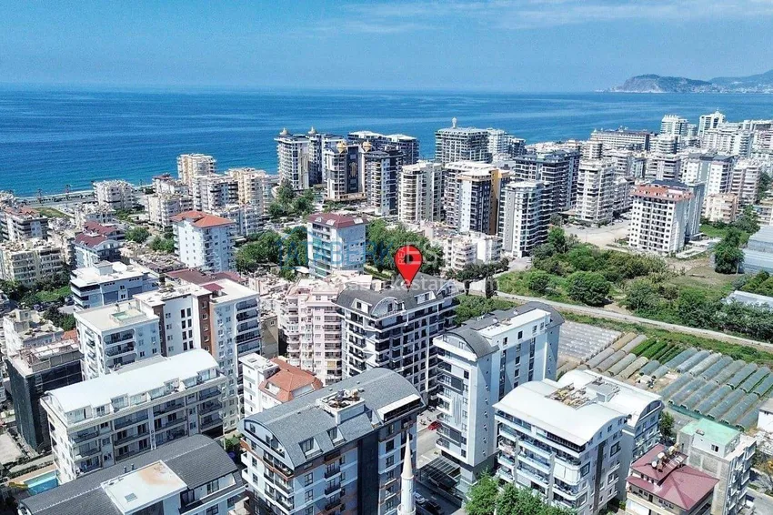 Penthouse duplex 2+1 w Mahmutlar - umeblowany i z widokiem na góry, w pobliżu centrum 5 