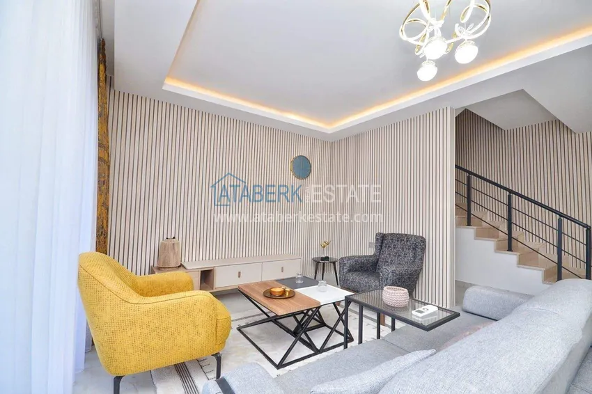 Kupuj  Penthouse duplex 2+1 w Mahmutlar - umeblowany i z widokiem na góry, w pobliżu centrum 6 