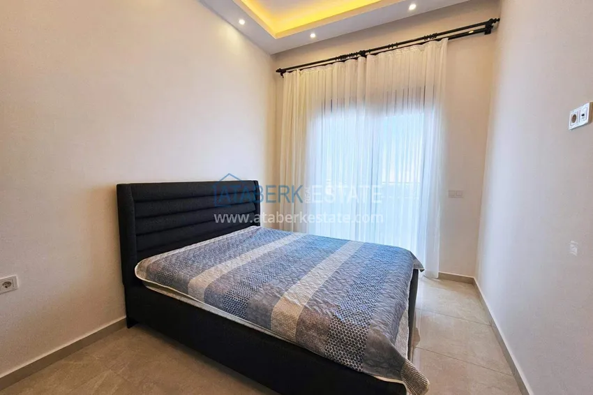 Kupuj  Dwupoziomowy penthouse 2+1 w Mahmutlar — meble, widok na morze i góry, kompleks z obsługą hotelową 6 