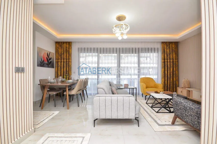 Kupuj  Penthouse duplex 2+1 w Mahmutlar - umeblowany i z widokiem na góry, w pobliżu centrum 7 
