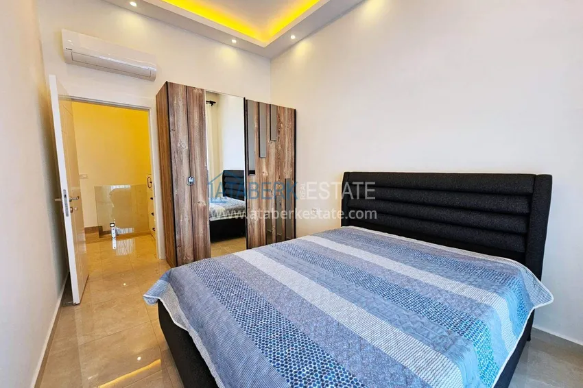 Kupuj  Dwupoziomowy penthouse 2+1 w Mahmutlar — meble, widok na morze i góry, kompleks z obsługą hotelową 7 