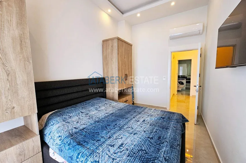 Kupuj  Dwupoziomowy penthouse 2+1 w Mahmutlar — meble, widok na morze i góry, kompleks z obsługą hotelową 9 
