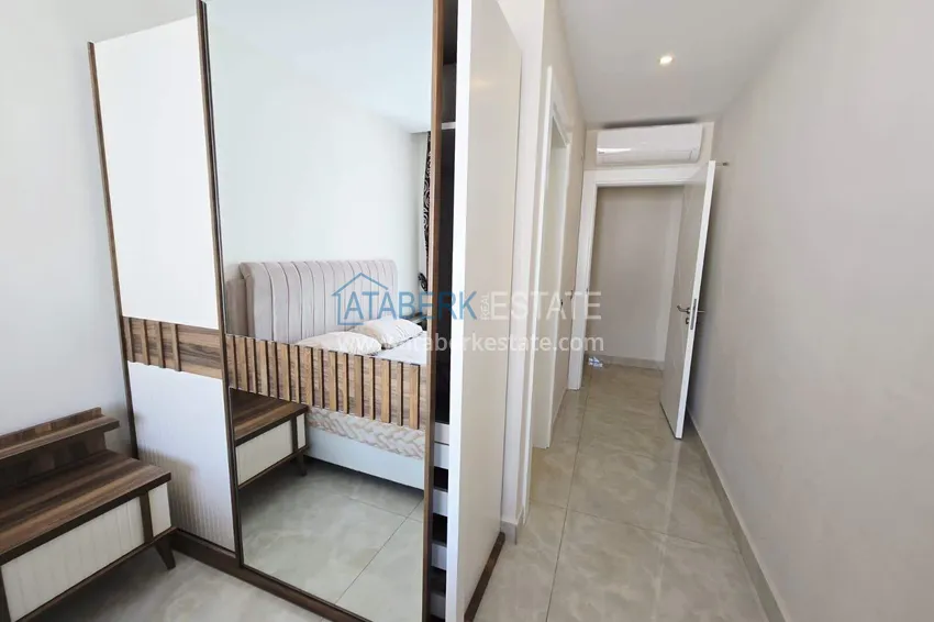 Kupuj  Apartament 2+1 w Mahmutlar — meble, widok na góry, pierwsza linia brzegowa  10 