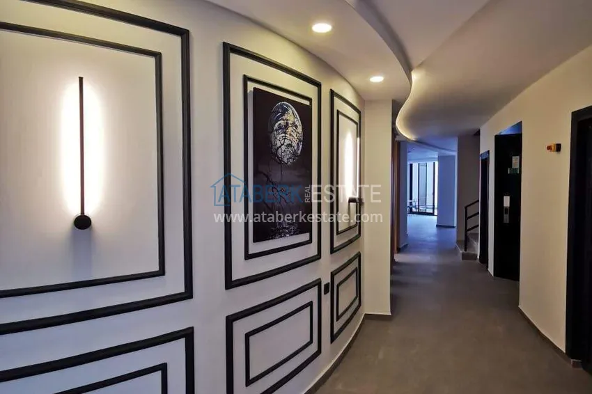 Apartament i penthouse w Tosmur - pojedyncza cena za dwie nieruchomości, 300 m od morza  14 
