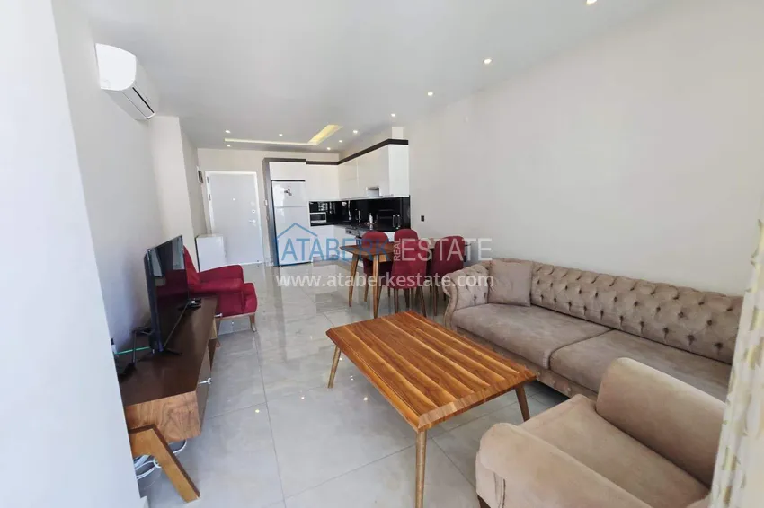 Kupuj  Apartament 2+1 w Mahmutlar — meble, widok na góry, pierwsza linia brzegowa  5 