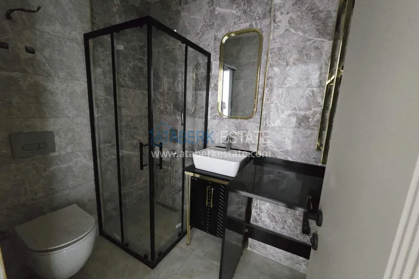 Kupuj  Dwa apartamenty 1+1 w centrum Alanyi, plaża Kleopatra - piękne wykończenie, nowoczesny kompleks 8 
