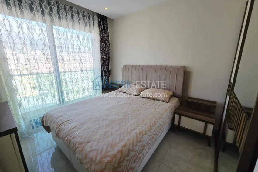 Kupuj  Apartament 2+1 w Mahmutlar — meble, widok na góry, pierwsza linia brzegowa  8 