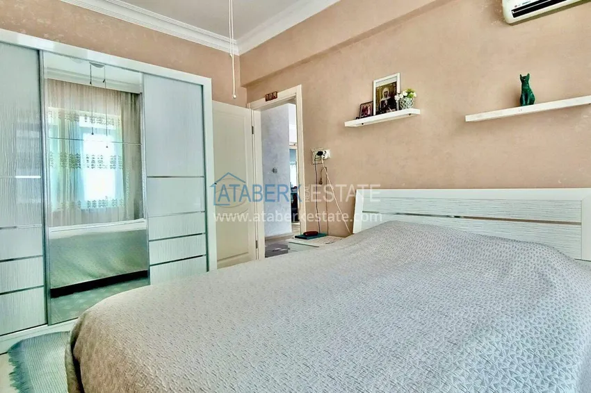 Kupuj  2+1 mieszkanie 125 m2 w centrum Mahmutlar — umeblowane, odnowione, 350 m od morza 11 
