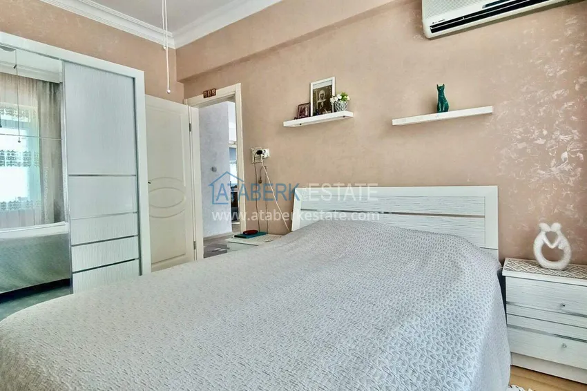 Kupuj  2+1 mieszkanie 125 m2 w centrum Mahmutlar — umeblowane, odnowione, 350 m od morza 12 