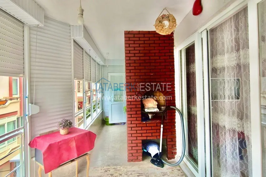 Kupuj  2+1 mieszkanie 125 m2 w centrum Mahmutlar — umeblowane, odnowione, 350 m od morza 20 