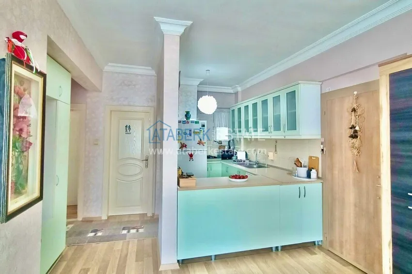 Kupuj  2+1 mieszkanie 125 m2 w centrum Mahmutlar — umeblowane, odnowione, 350 m od morza 5 