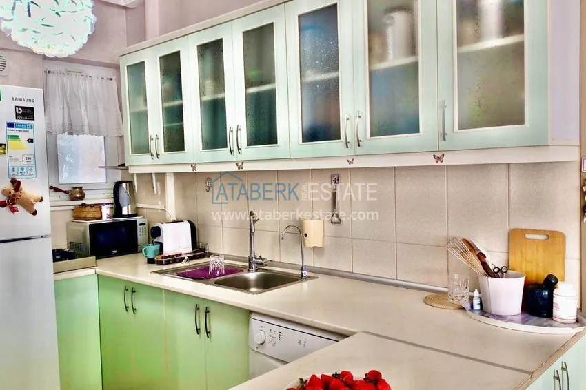 Kupuj  2+1 mieszkanie 125 m2 w centrum Mahmutlar — umeblowane, odnowione, 350 m od morza 8 