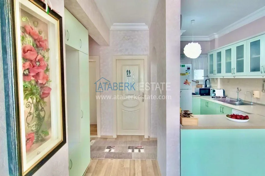 Kupuj  2+1 mieszkanie 125 m2 w centrum Mahmutlar — umeblowane, odnowione, 350 m od morza 9 