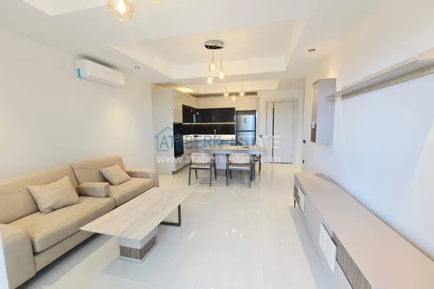 Kupuj  Przestronny apartament 1+1 w Turkler — 80 m2 umeblowany przez właściciela, ośrodek premium 10 