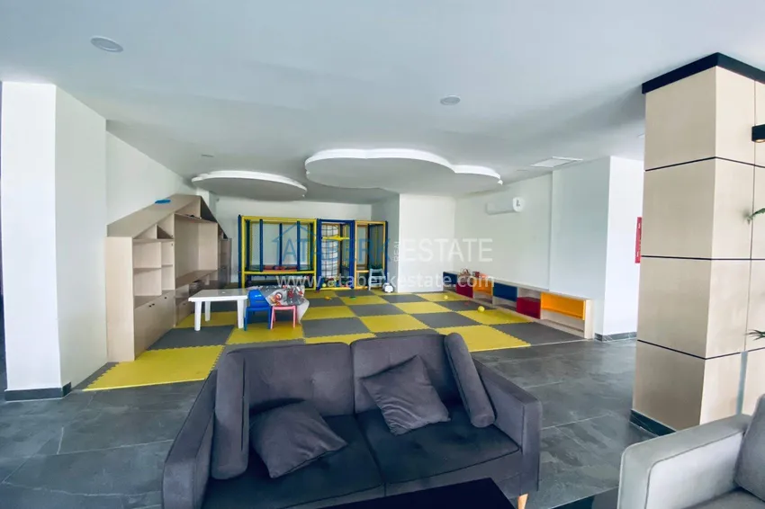 Apartament 2+1 w Avsallar — meble, rezydencja z obsługą hotelową 11 
