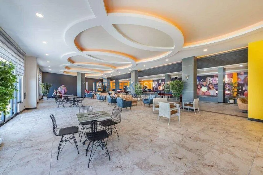 Apartament 2+1 w Avsallar — meble, rezydencja z obsługą hotelową 12 