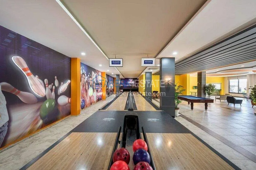 Apartament 2+1 w Avsallar — meble, rezydencja z obsługą hotelową 16 