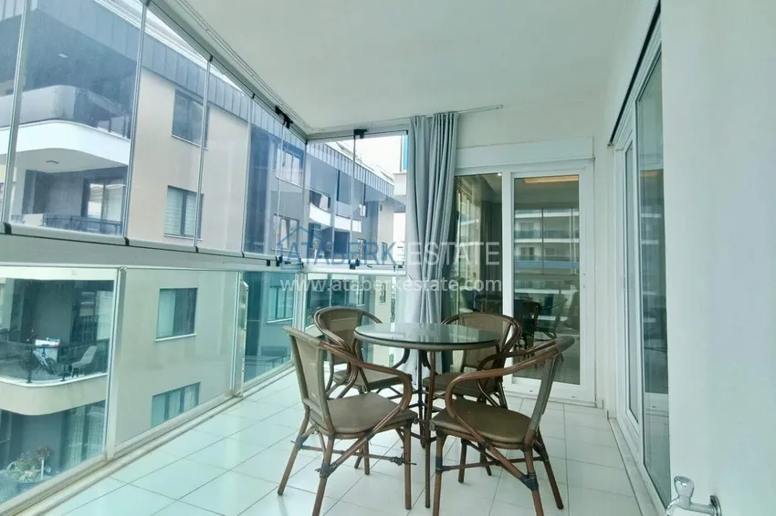 Kupuj  2+1 mieszkanie 140 m2 w Mahmutlar — meble, przeszklony balkon, kompleks premium 19 