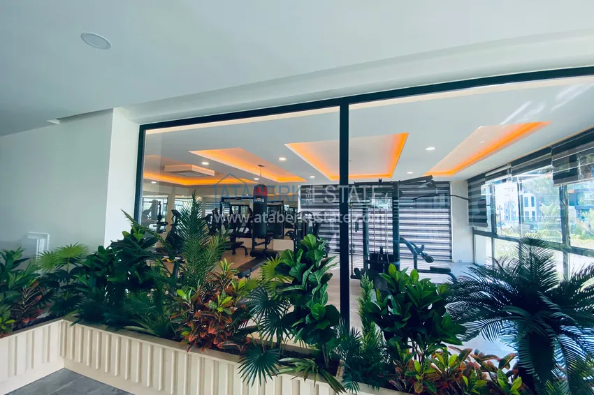 Apartament 2+1 w Avsallar — meble, rezydencja z obsługą hotelową 19 