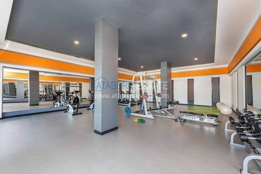 Apartament 2+1 w Avsallar — meble, rezydencja z obsługą hotelową 20 