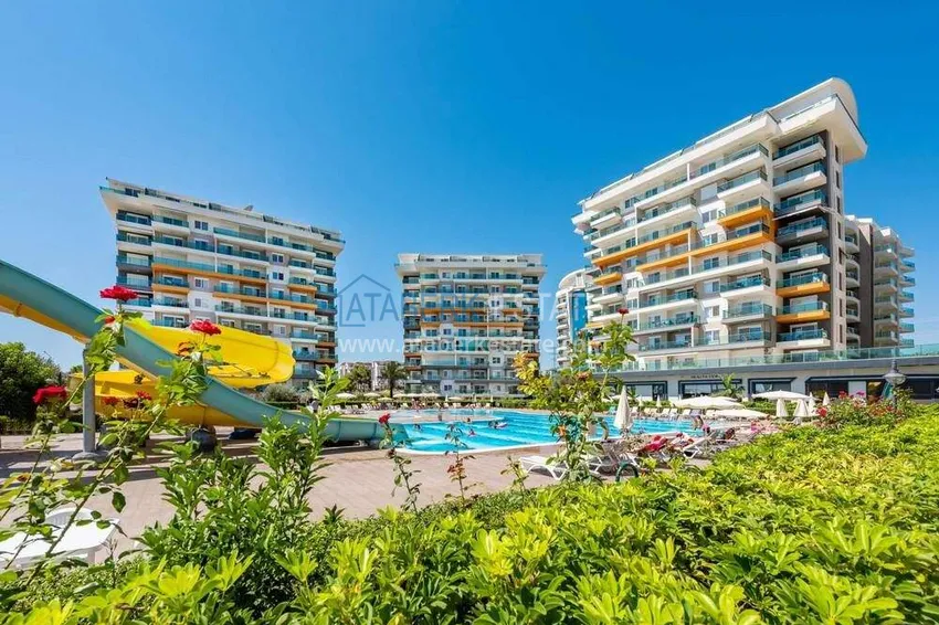 Apartament 2+1 w Avsallar — meble, rezydencja z obsługą hotelową 2 