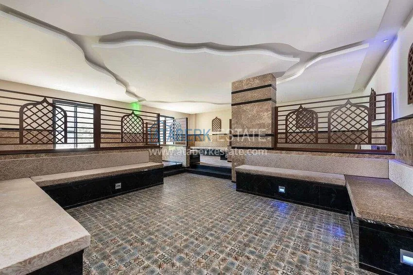 Apartament 2+1 w Avsallar — meble, rezydencja z obsługą hotelową 25 