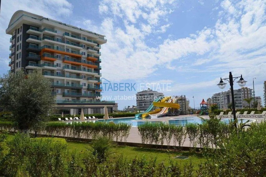 Apartament 2+1 w Avsallar — meble, rezydencja z obsługą hotelową 3 