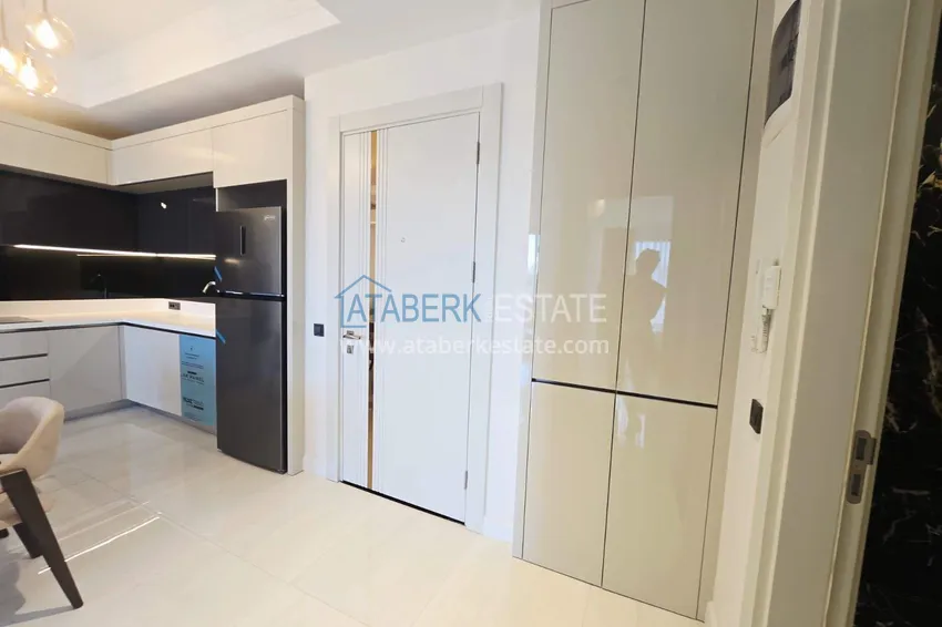 Kupuj  Przestronny apartament 1+1 w Turkler — 80 m2 umeblowany przez właściciela, ośrodek premium 3 
