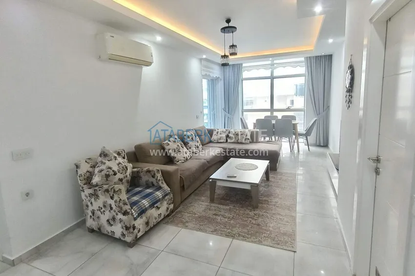 Kupuj  2+1 mieszkanie 140 m2 w Mahmutlar — meble, przeszklony balkon, kompleks premium 4 