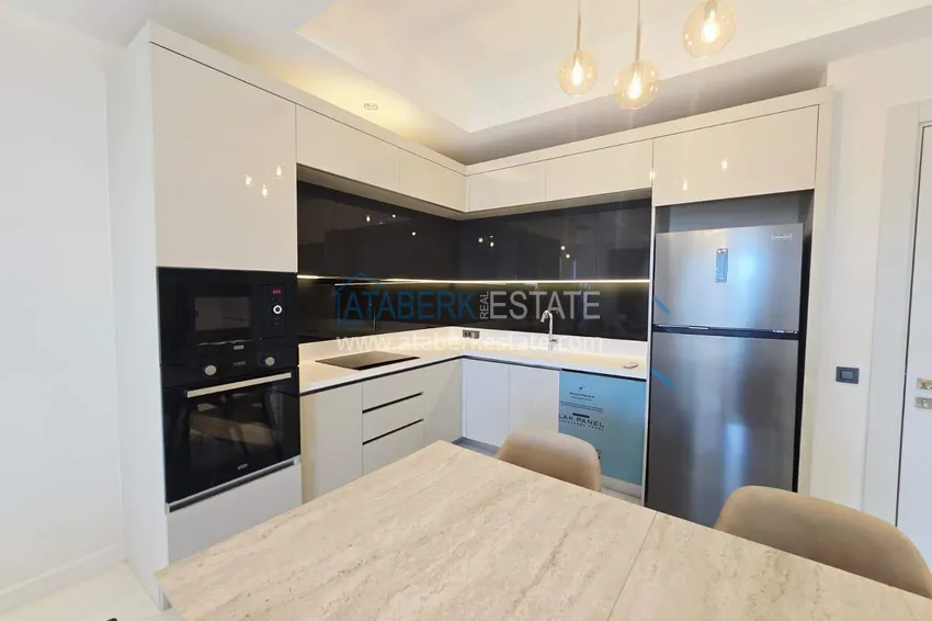 Kupuj  Przestronny apartament 1+1 w Turkler — 80 m2 umeblowany przez właściciela, ośrodek premium 4 