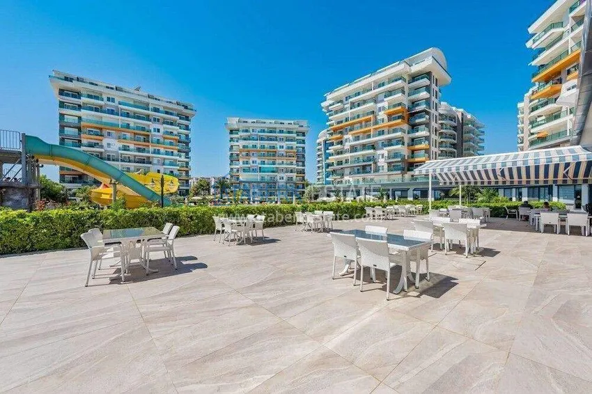 Apartament 2+1 w Avsallar — meble, rezydencja z obsługą hotelową 4 