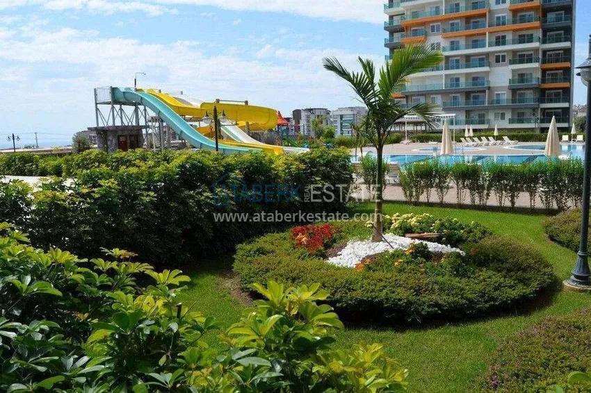 Apartament 2+1 w Avsallar — meble, rezydencja z obsługą hotelową 5 