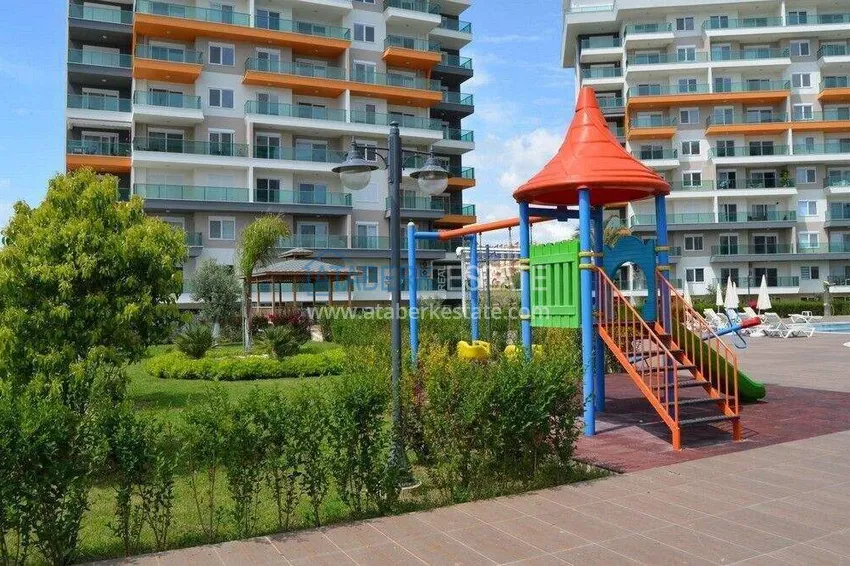 Apartament 2+1 w Avsallar — meble, rezydencja z obsługą hotelową 7 