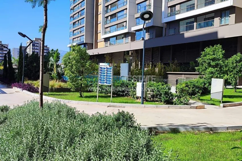 Apartament 1+1 w Antalya, dzielnica Kepez — meble, nowoczesna rezydencja, bezpośrednio od właściciela  11 