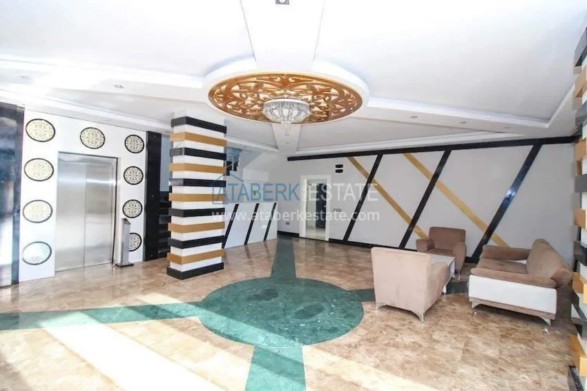 Przestronny apartament 1+1 w Kestel — 75 m2 umeblowany, 150 metrów od morza 18 