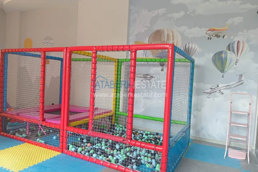 Apartament 1+1 w Antalya, dzielnica Kepez — meble, nowoczesna rezydencja, bezpośrednio od właściciela  22 