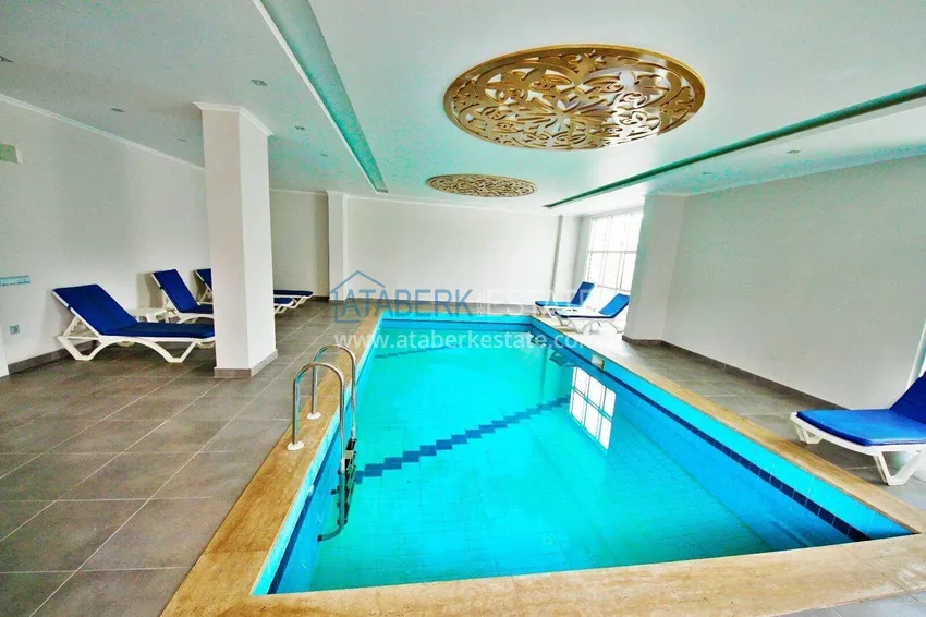 Przestronny apartament 1+1 w Kestel — 75 m2 umeblowany, 150 metrów od morza 22 