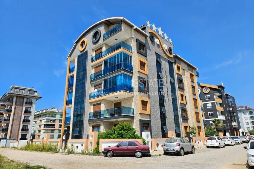 Przestronny apartament 1+1 w Kestel — 75 m2 umeblowany, 150 metrów od morza 2 