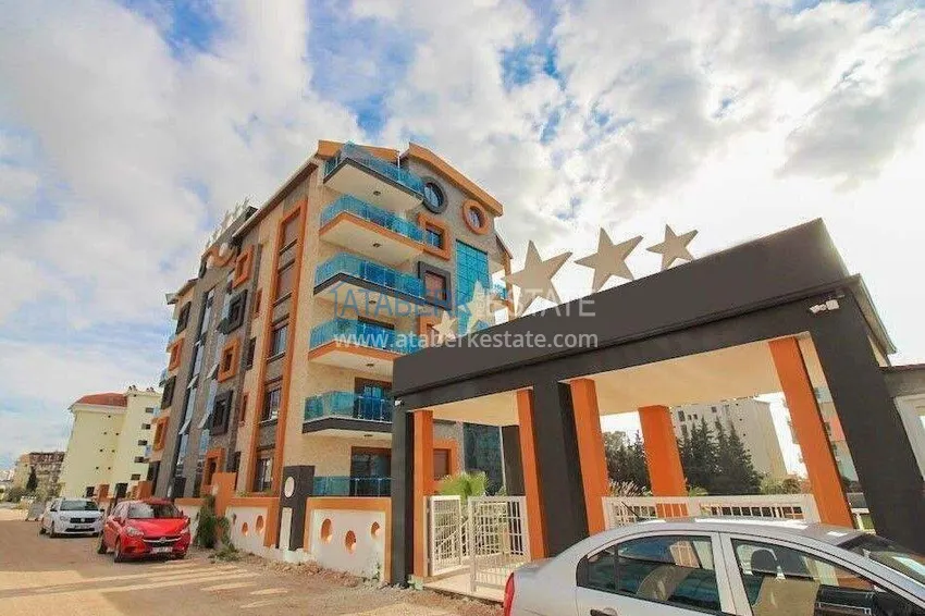 Przestronny apartament 1+1 w Kestel — 75 m2 umeblowany, 150 metrów od morza 3 